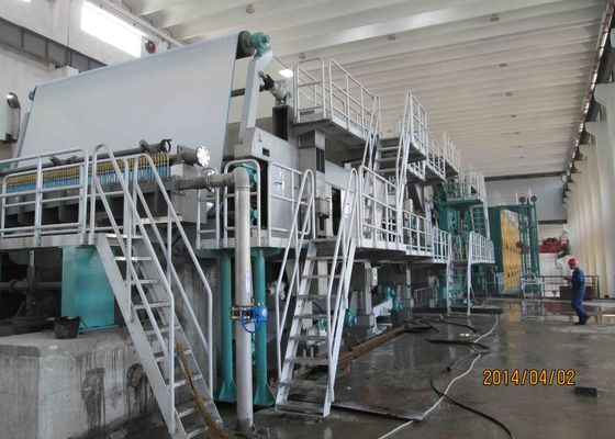 Hot Air Pulp Drying Machine With Hydraulic Headbox Stainless Steel