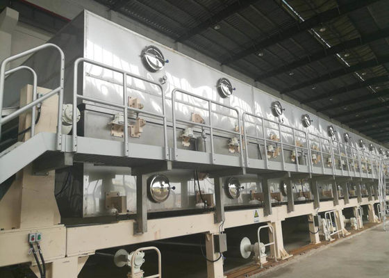 Stainless Steel Pulp Hot Air Drying System Reconstituted For Tobacco Paper