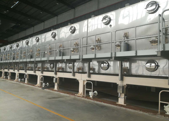 Reconstituted Tobacco Paper Hot Air Drying System With Tabacco Powder Collecting
