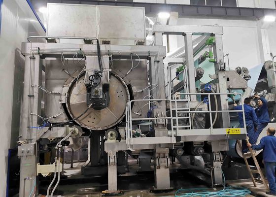 Drying Rapidly Industrial Paper TAD Machine Through Air Cylinder