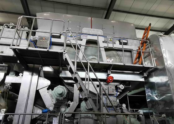 Carbon Steel Yankee Hood Ventilation System For Tissue Paper Machine 2200m/Min
